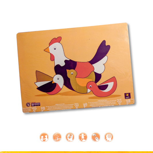 Puzzles Hen I पझल कोंबडी