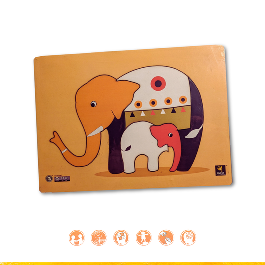 Puzzle Elephant I पझल हत्ती